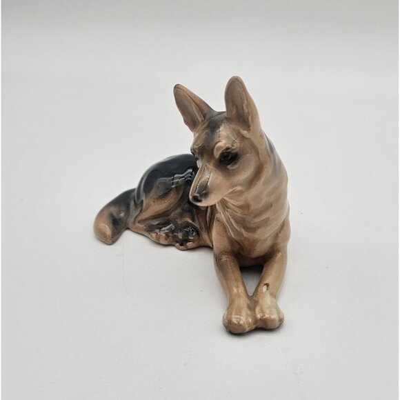Vintage Miyakos Originals Japan Small Dog German Shepherd Figurine - Picture 4 of 7